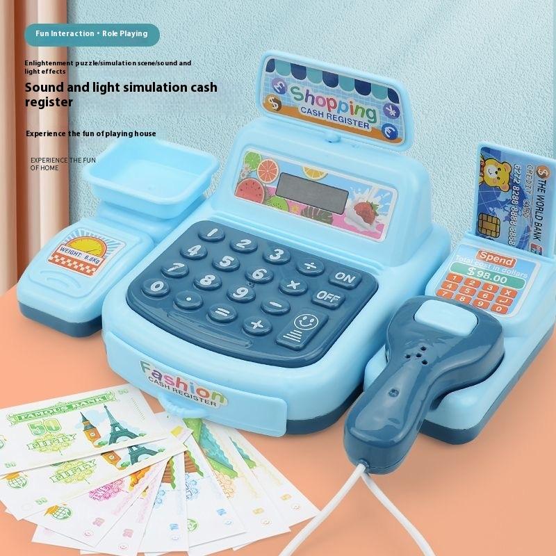 Toy Cash Register - 【New】1Set Electronic Game Lighting And Sound