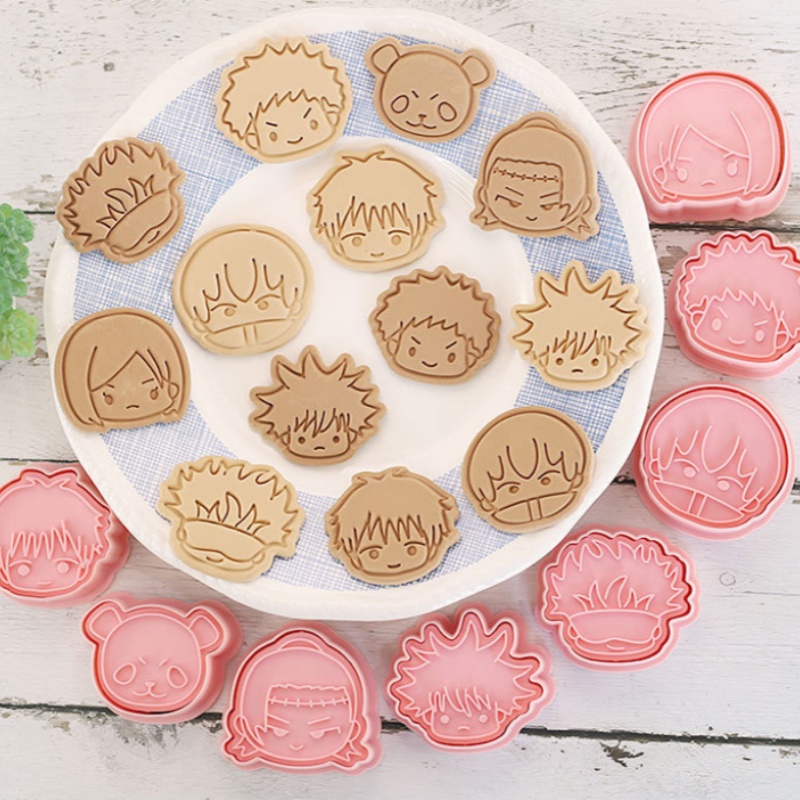 8pcs Jujutsu Kaisen Cake Cooki - Kids Toys Kitchen Set review and price