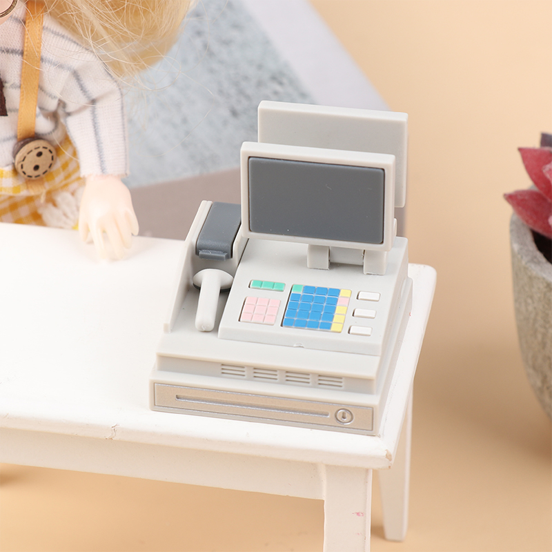 Dollhouse Mini Supermarket Cas - Toy Cash Register review and price
