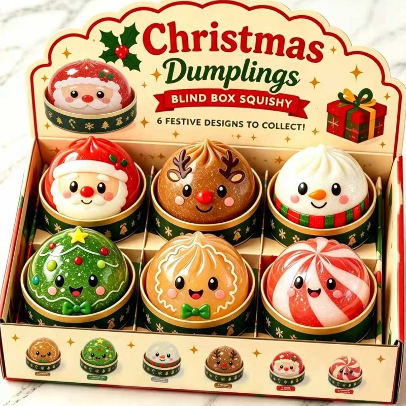 Christmas Dumpling Squishy Squ - Kids Toys Xmas review and price