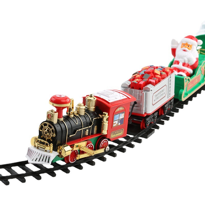 Electric Christmas Train Set M - Kids Toys Xmas review and price