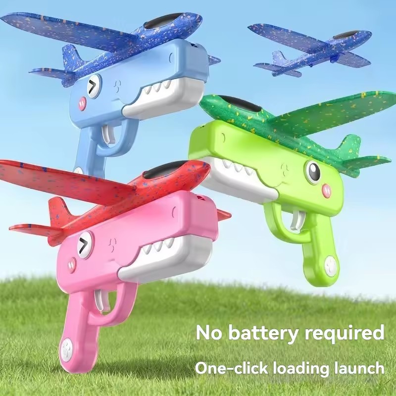 Dinosaur Foam Airplane Launche - Catapult Launcher Toy review and price