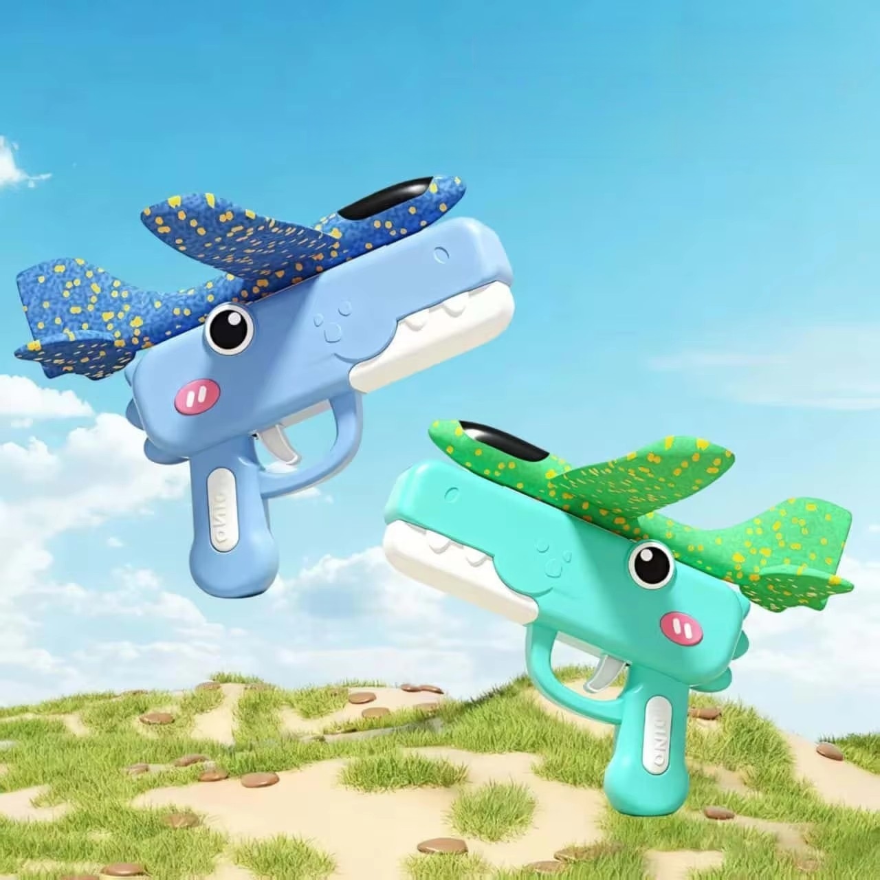 Dinosaur Foam Airplane Launche - Catapult Launcher Toy review and price